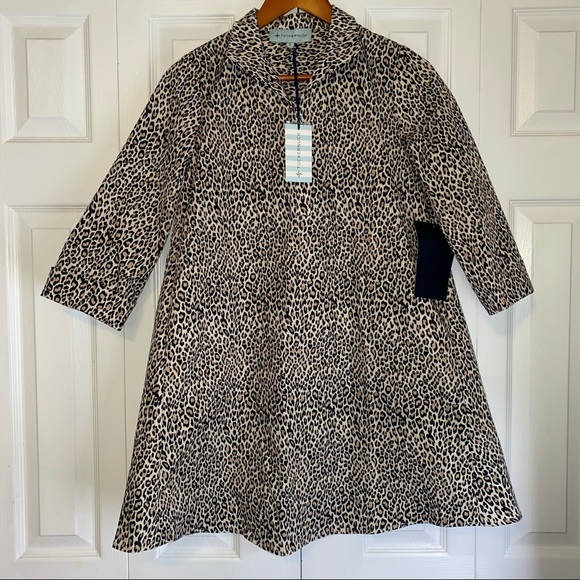 Tuckernuck Dresses & Skirts - Tuckernuck new Leopard Megan taffeta dress size small